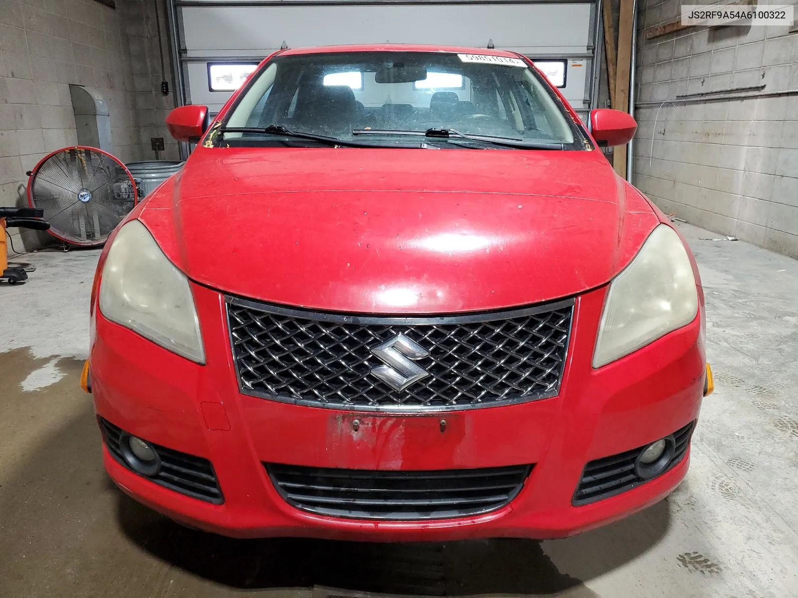 JS2RF9A54A6100322 2010 Suzuki Kizashi Gts