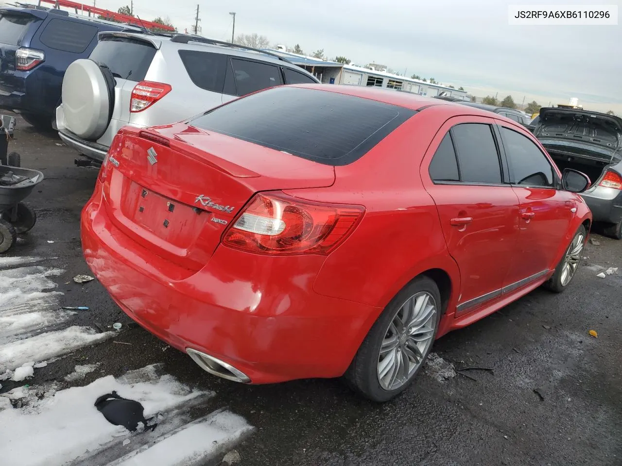 JS2RF9A6XB6110296 2011 Suzuki Kizashi Sport Gts