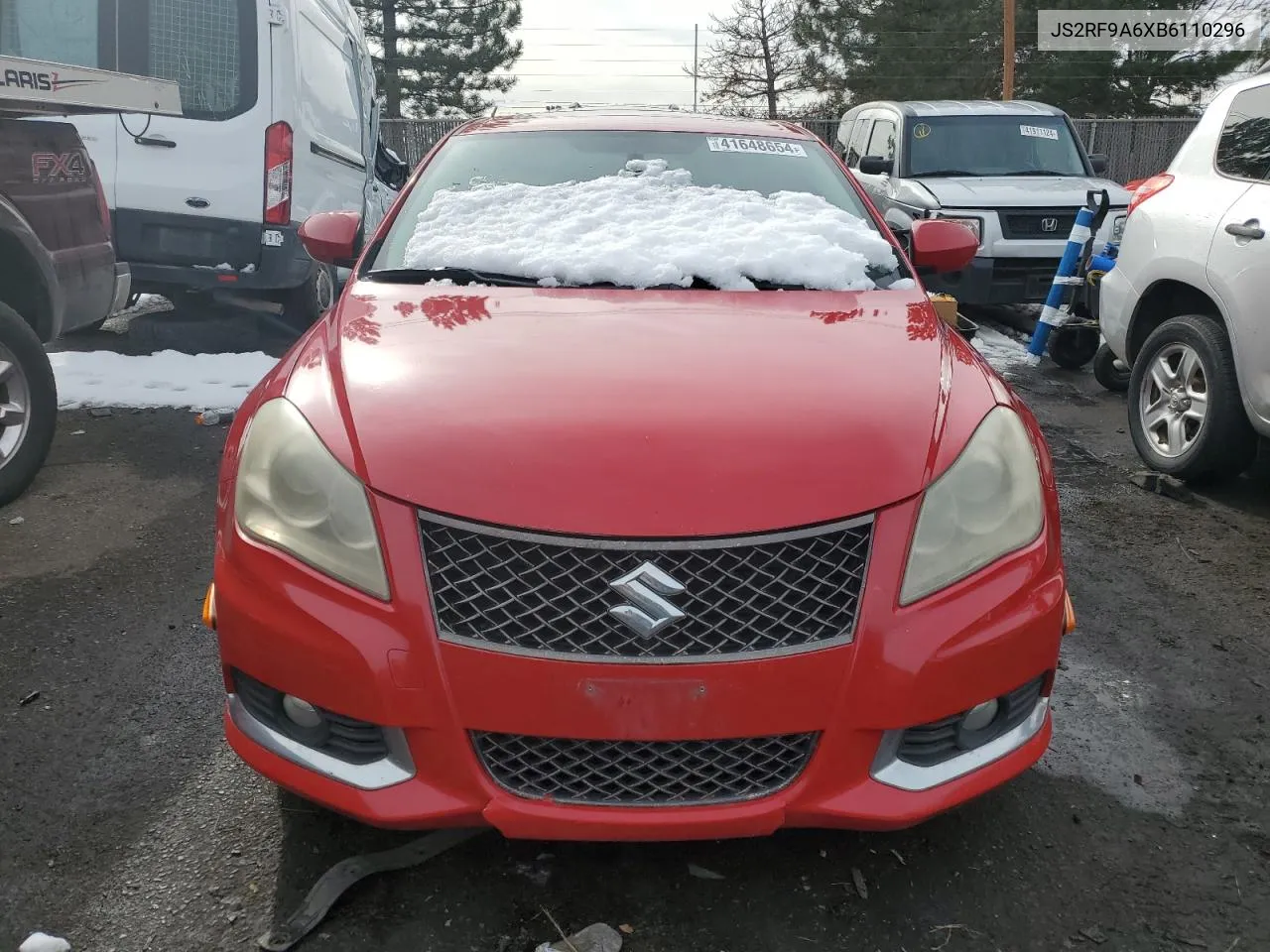 2011 Suzuki Kizashi Sport Gts VIN: JS2RF9A6XB6110296 Lot: 41648654