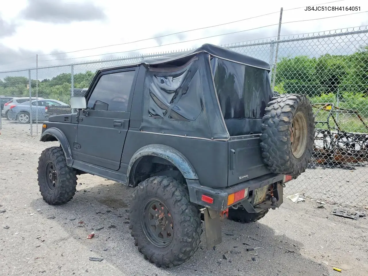1987 Suzuki Samurai VIN: JS4JC51C8H4164051 Lot: 56636036