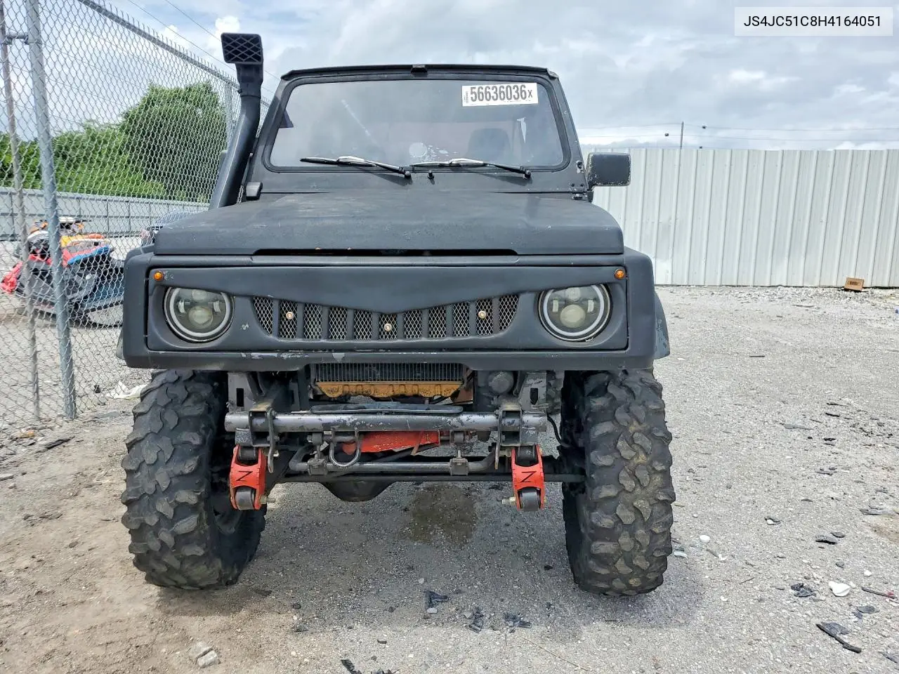 1987 Suzuki Samurai VIN: JS4JC51C8H4164051 Lot: 56636036