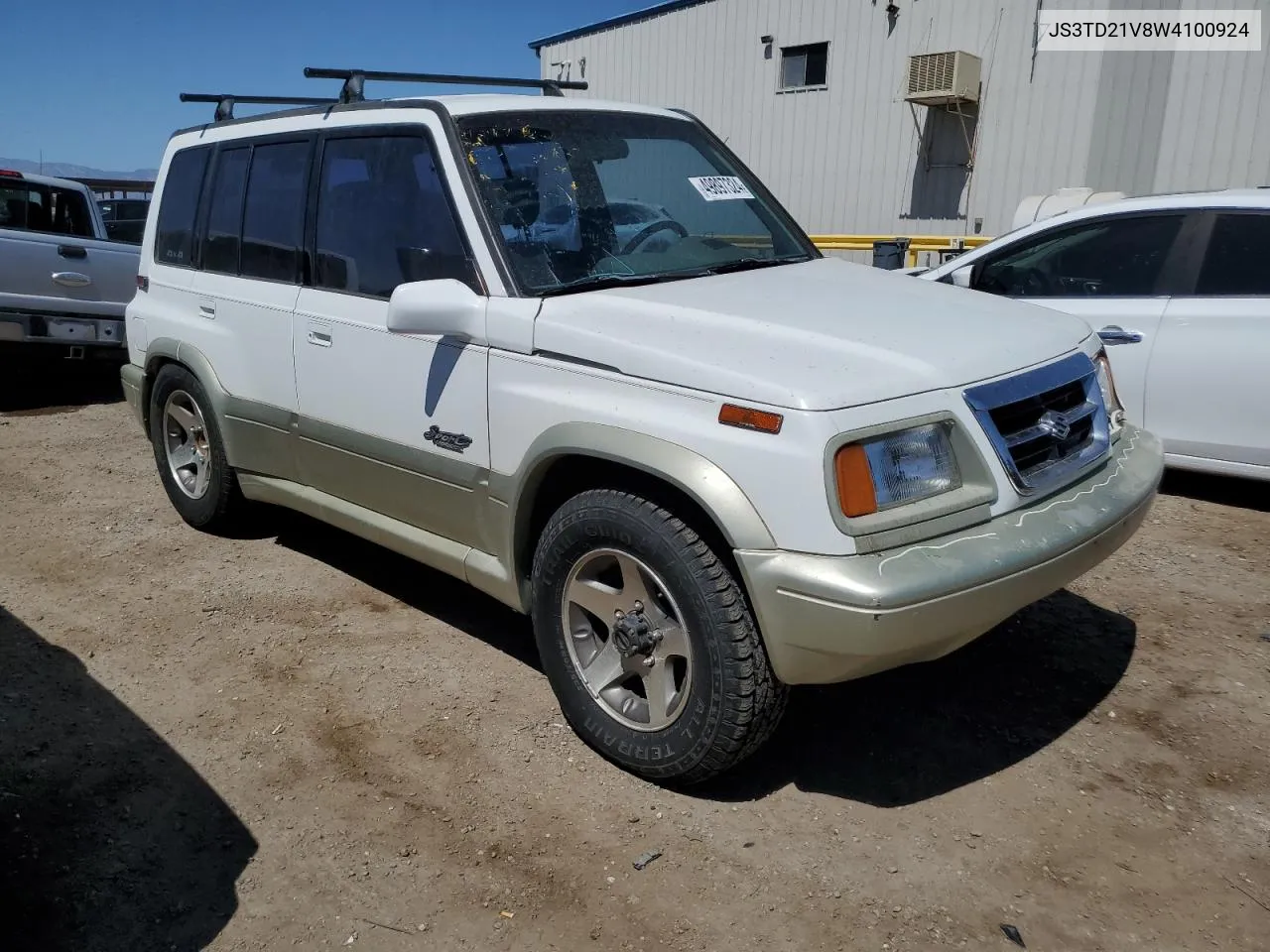 1998 Suzuki Sidekick Sport Jx VIN: JS3TD21V8W4100924 Lot: 49897324