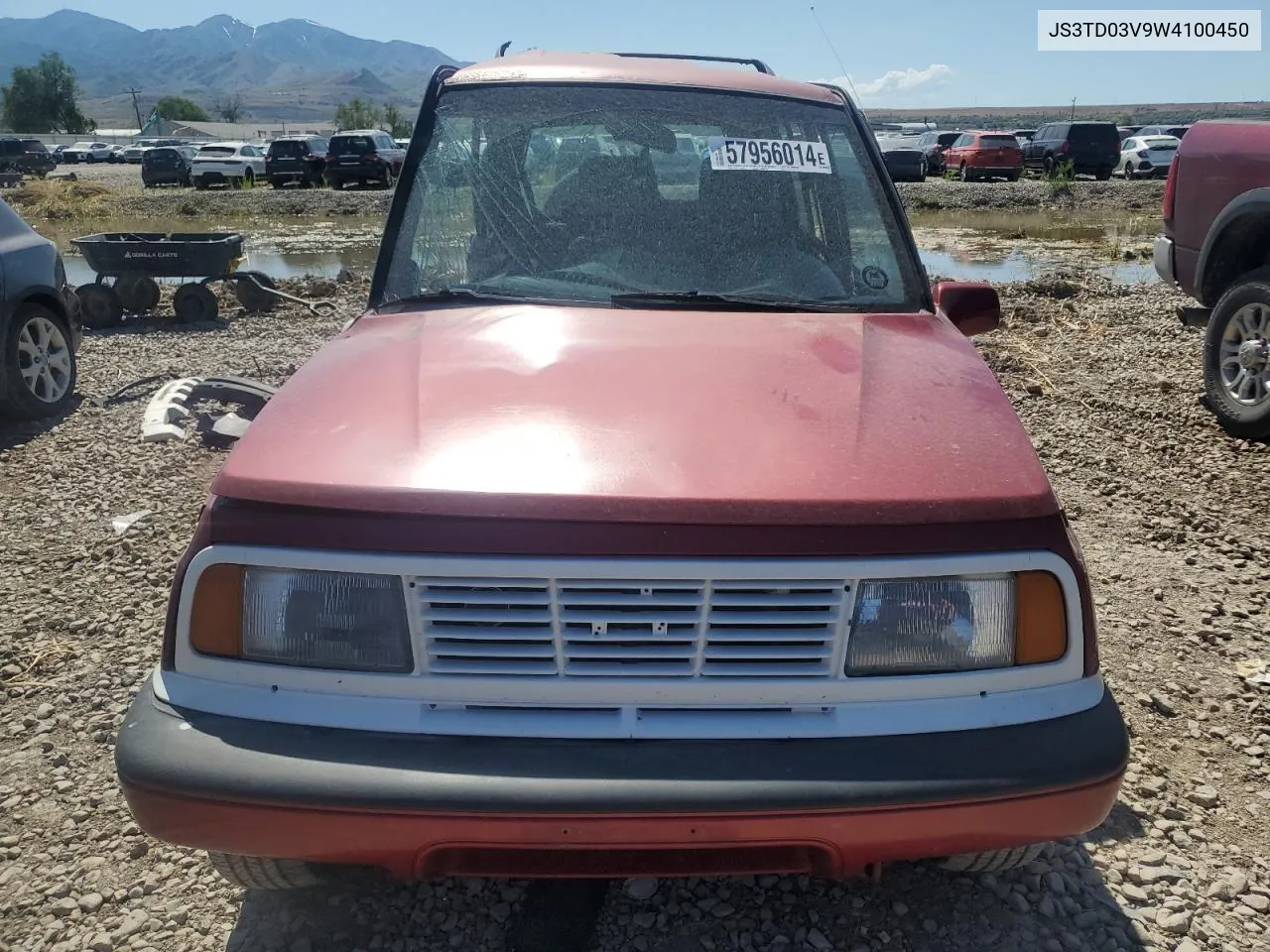 1998 Suzuki Sidekick Jx VIN: JS3TD03V9W4100450 Lot: 57956014