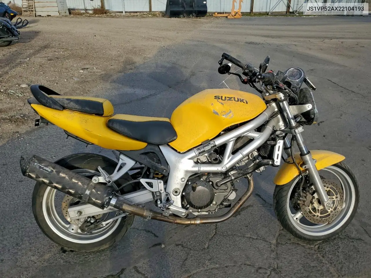 JS1VP52AX22104193 2002 Suzuki Sv650 S