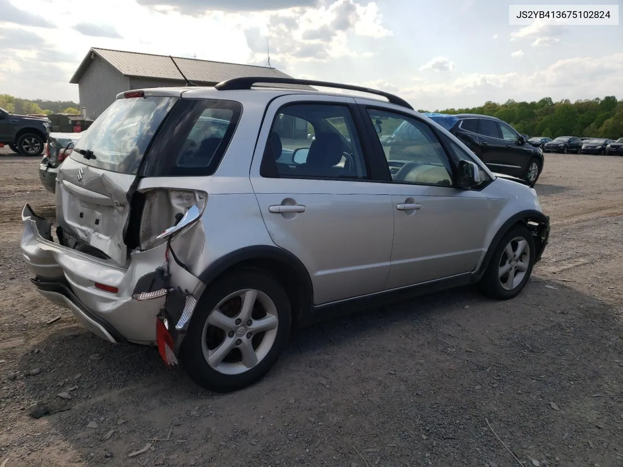 2007 Suzuki Sx4 VIN: JS2YB413675102824 Lot: 52833314