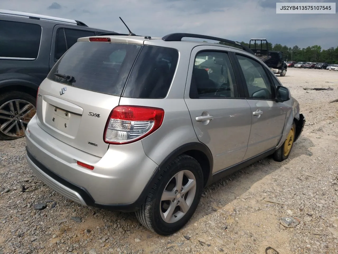 2007 Suzuki Sx4 VIN: JS2YB413575107545 Lot: 53842854