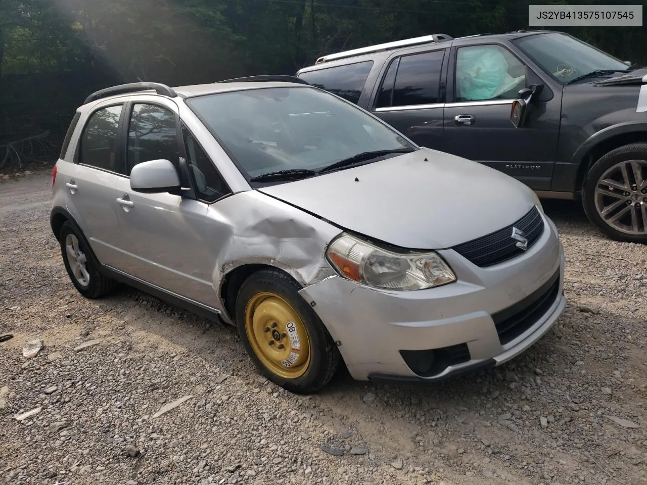 2007 Suzuki Sx4 VIN: JS2YB413575107545 Lot: 53842854