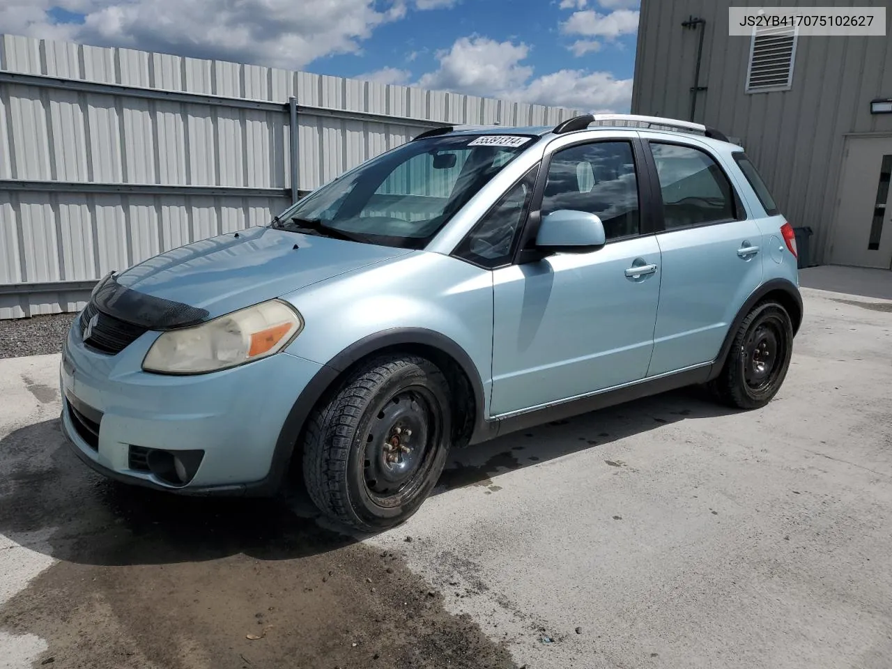 2007 Suzuki Sx4 Sport VIN: JS2YB417075102627 Lot: 55391314