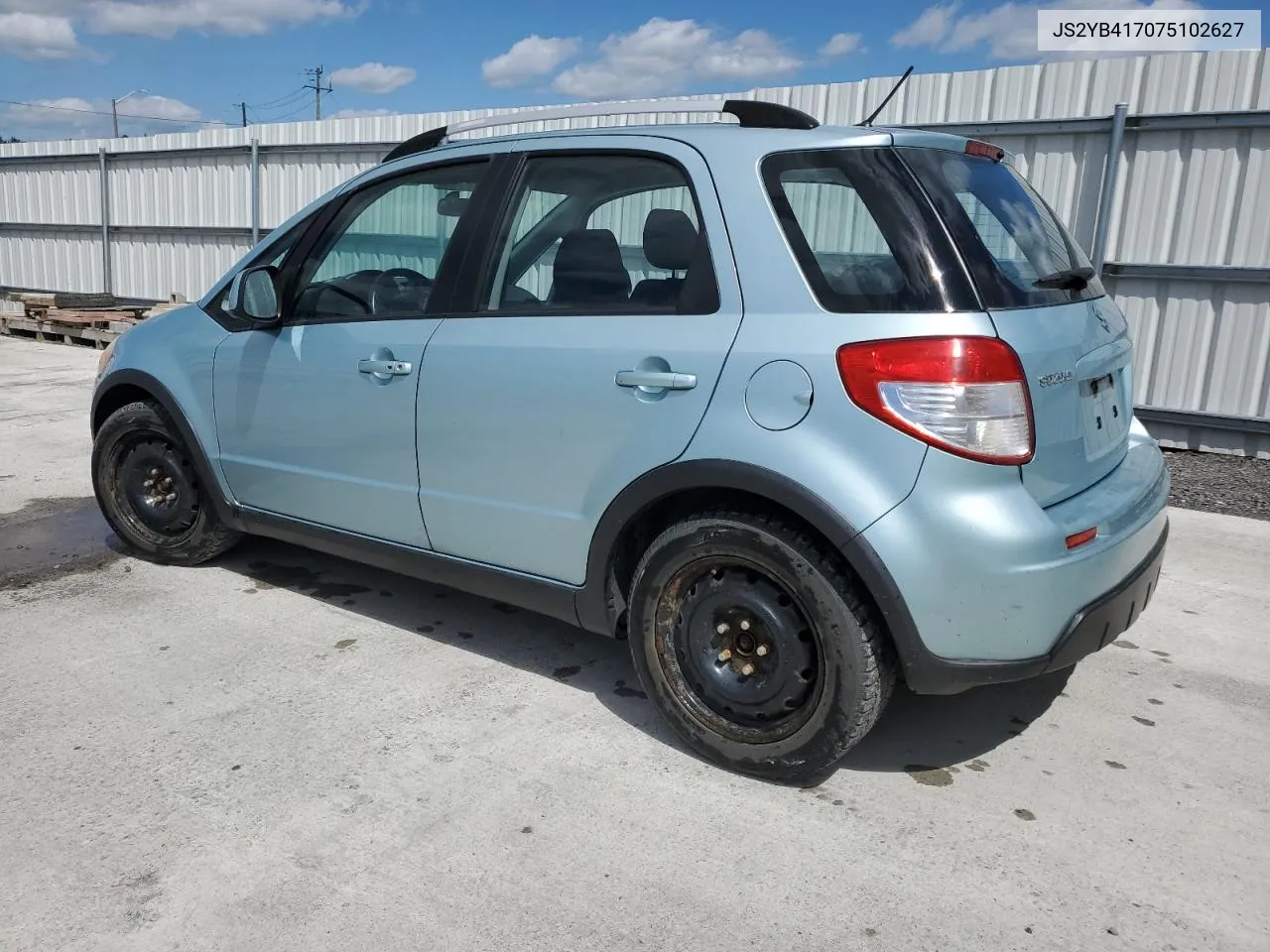 2007 Suzuki Sx4 Sport VIN: JS2YB417075102627 Lot: 55391314