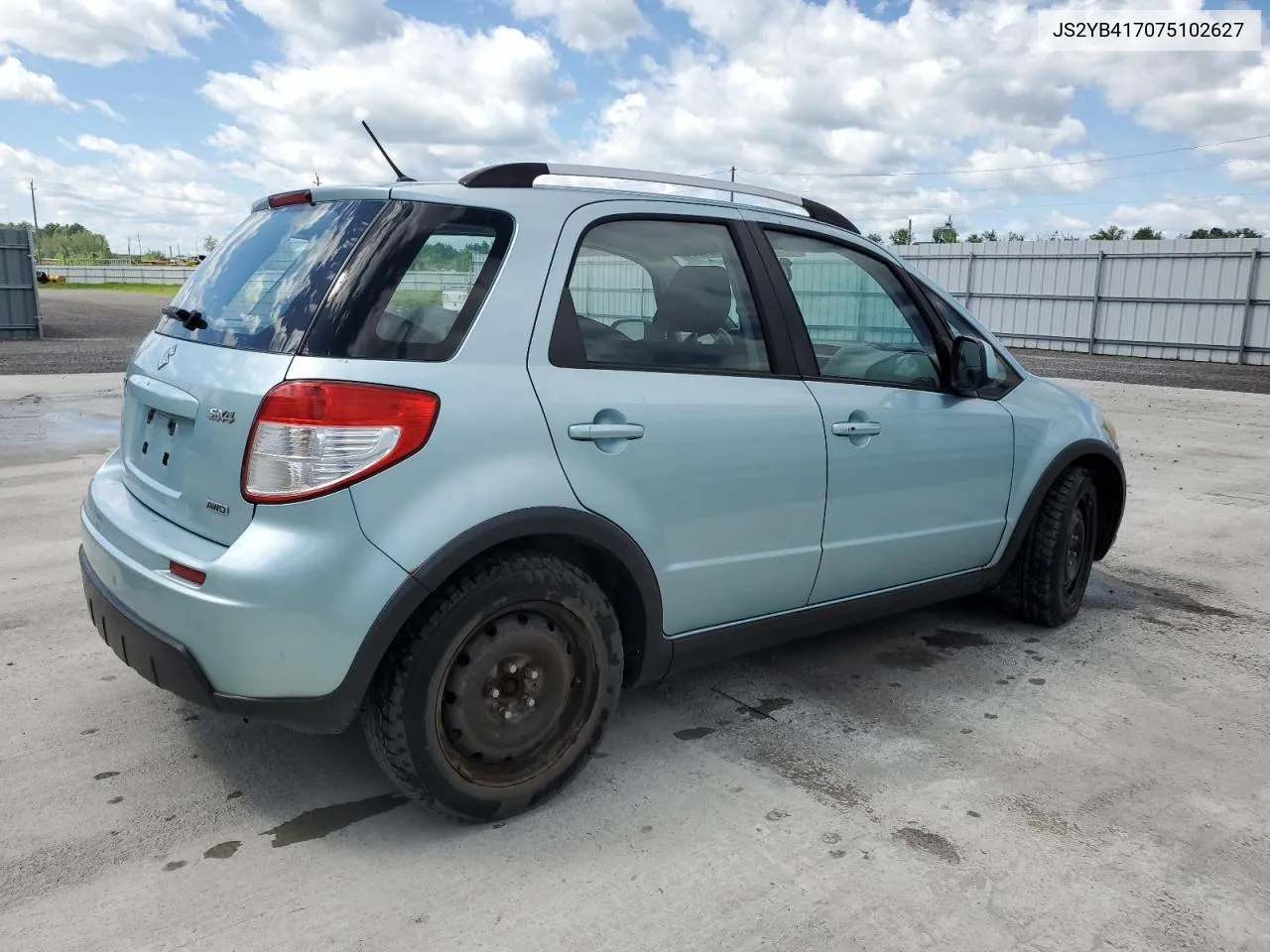 2007 Suzuki Sx4 Sport VIN: JS2YB417075102627 Lot: 55391314