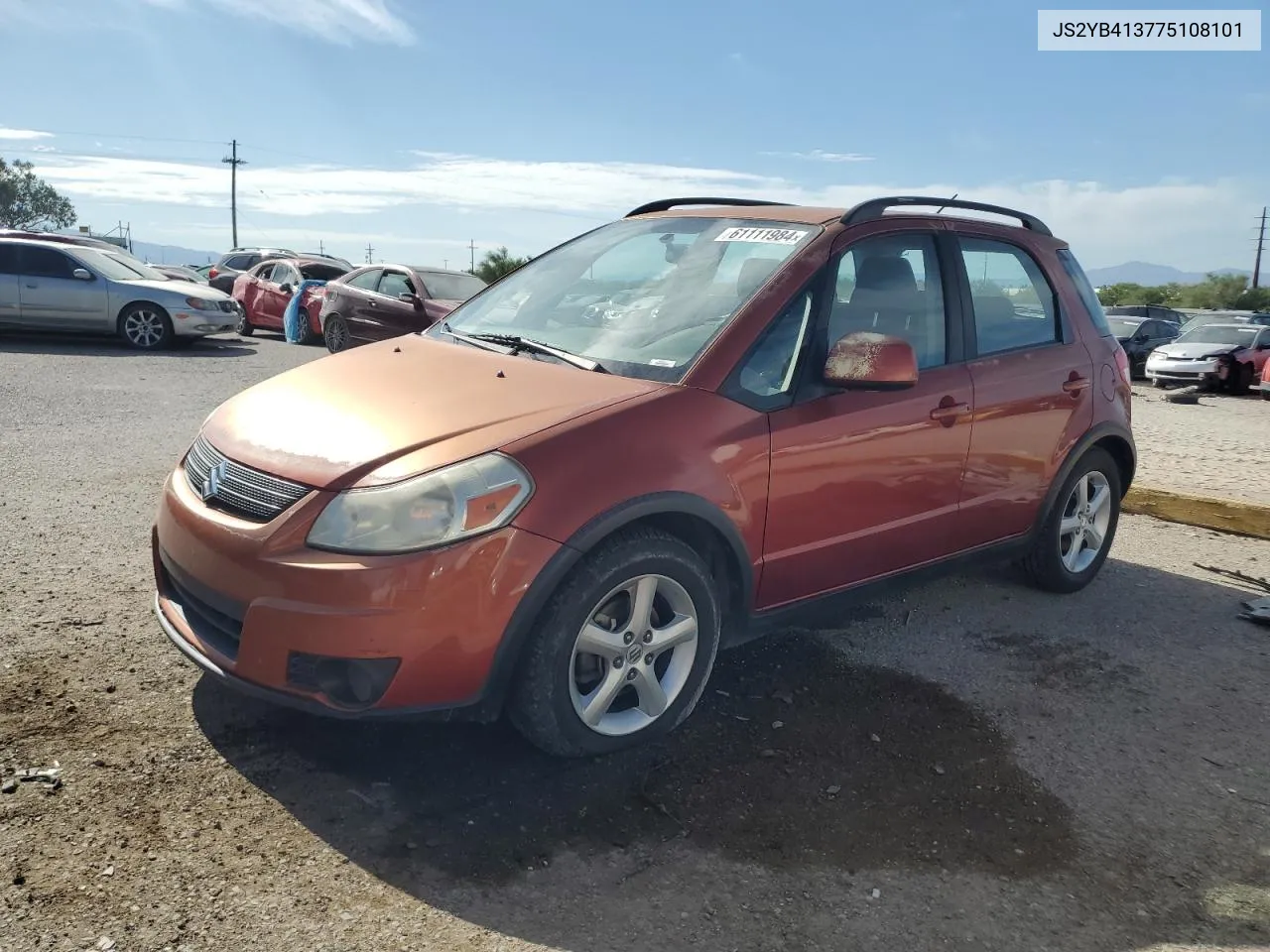 2007 Suzuki Sx4 VIN: JS2YB413775108101 Lot: 61111984