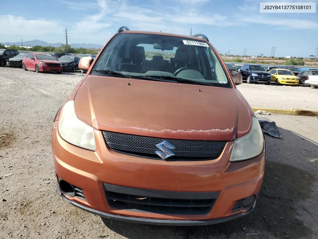 2007 Suzuki Sx4 VIN: JS2YB413775108101 Lot: 61111984