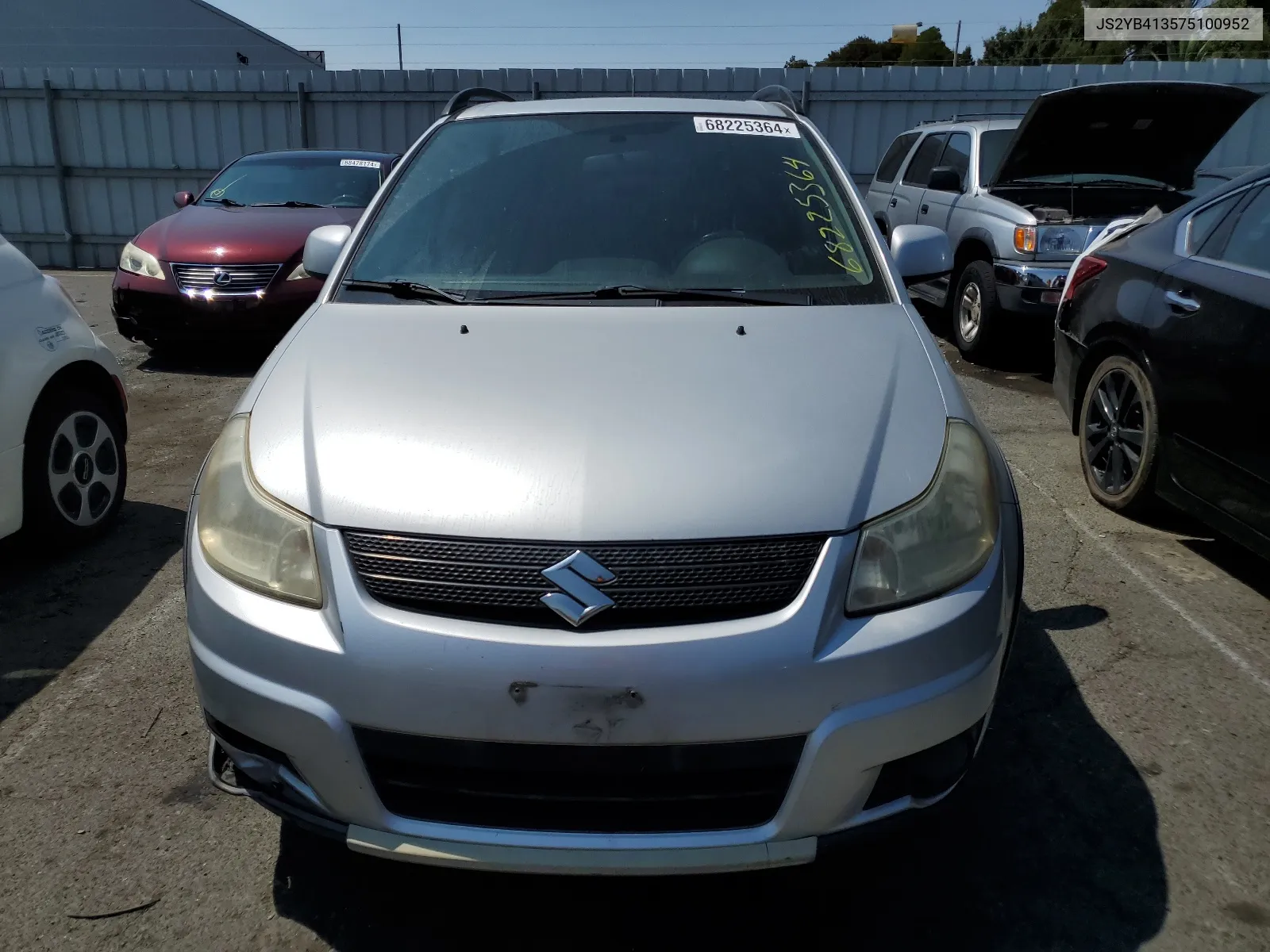 2007 Suzuki Sx4 VIN: JS2YB413575100952 Lot: 68225364