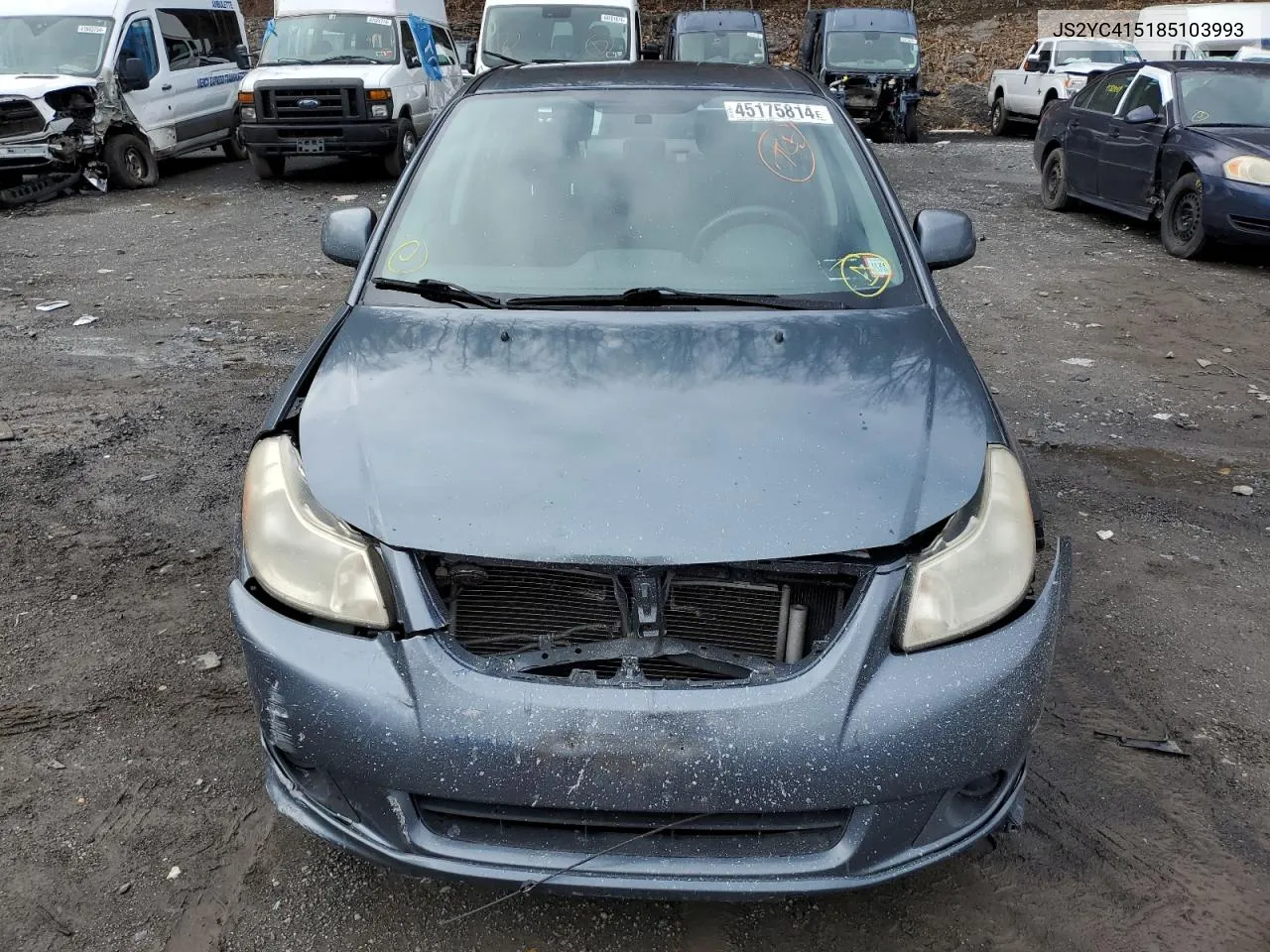 JS2YC415185103993 2008 Suzuki Sx4 Convenience