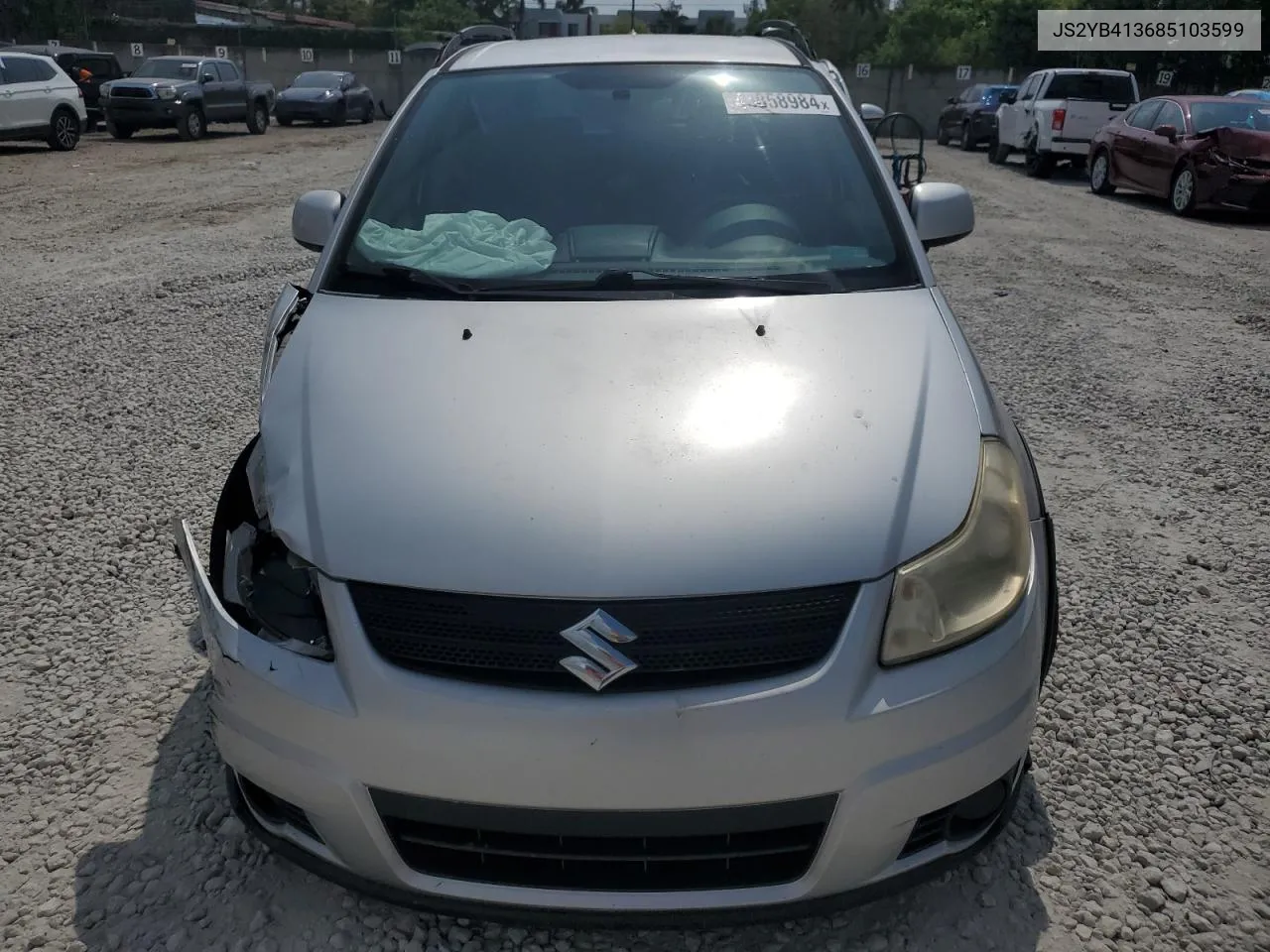 2008 Suzuki Sx4 Base VIN: JS2YB413685103599 Lot: 45858984