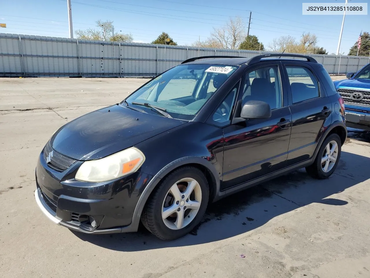 2008 Suzuki Sx4 Base VIN: JS2YB413285110808 Lot: 49527124