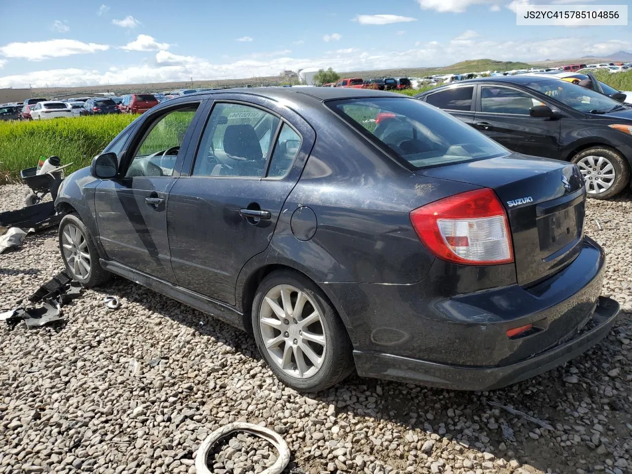 2008 Suzuki Sx4 Convenience VIN: JS2YC415785104856 Lot: 53755794