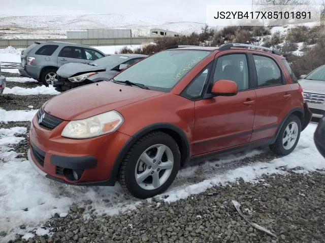 2008 Suzuki Sx4 Touring VIN: JS2YB417X85101891 Lot: 54391434