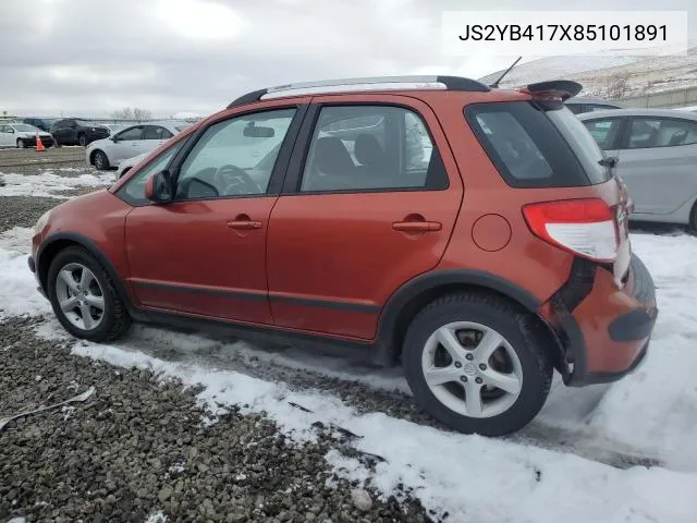 2008 Suzuki Sx4 Touring VIN: JS2YB417X85101891 Lot: 54391434