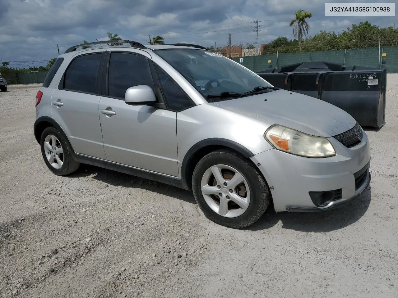 2008 Suzuki Sx4 Base VIN: JS2YA413585100938 Lot: 54763414