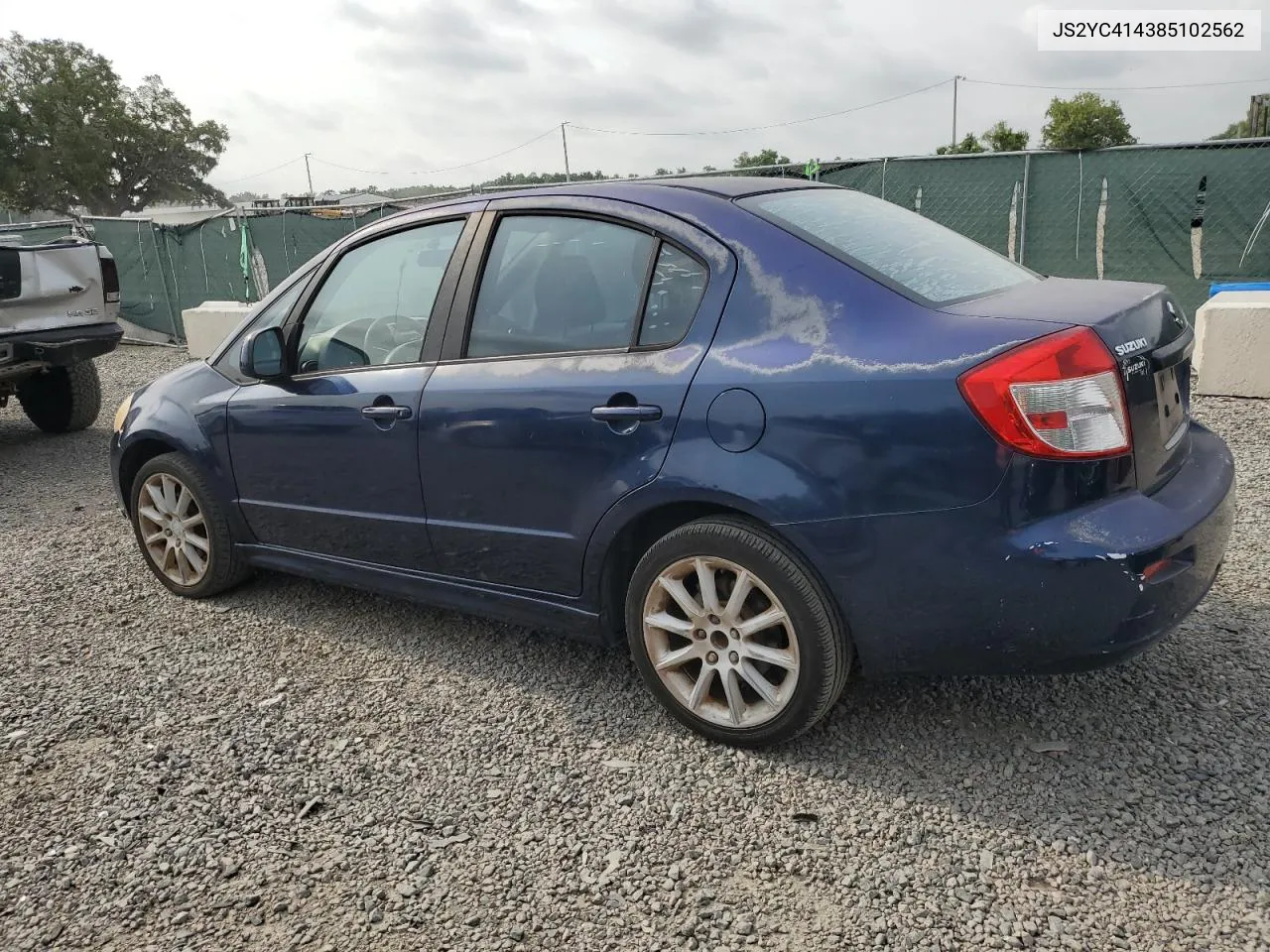 2008 Suzuki Sx4 VIN: JS2YC414385102562 Lot: 54956654