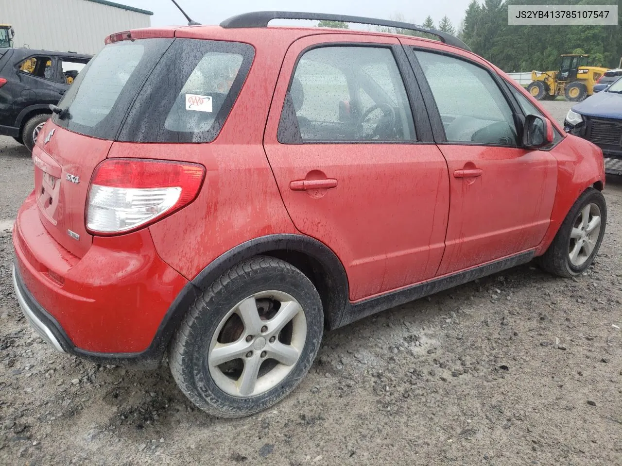 2008 Suzuki Sx4 Base VIN: JS2YB413785107547 Lot: 55925354