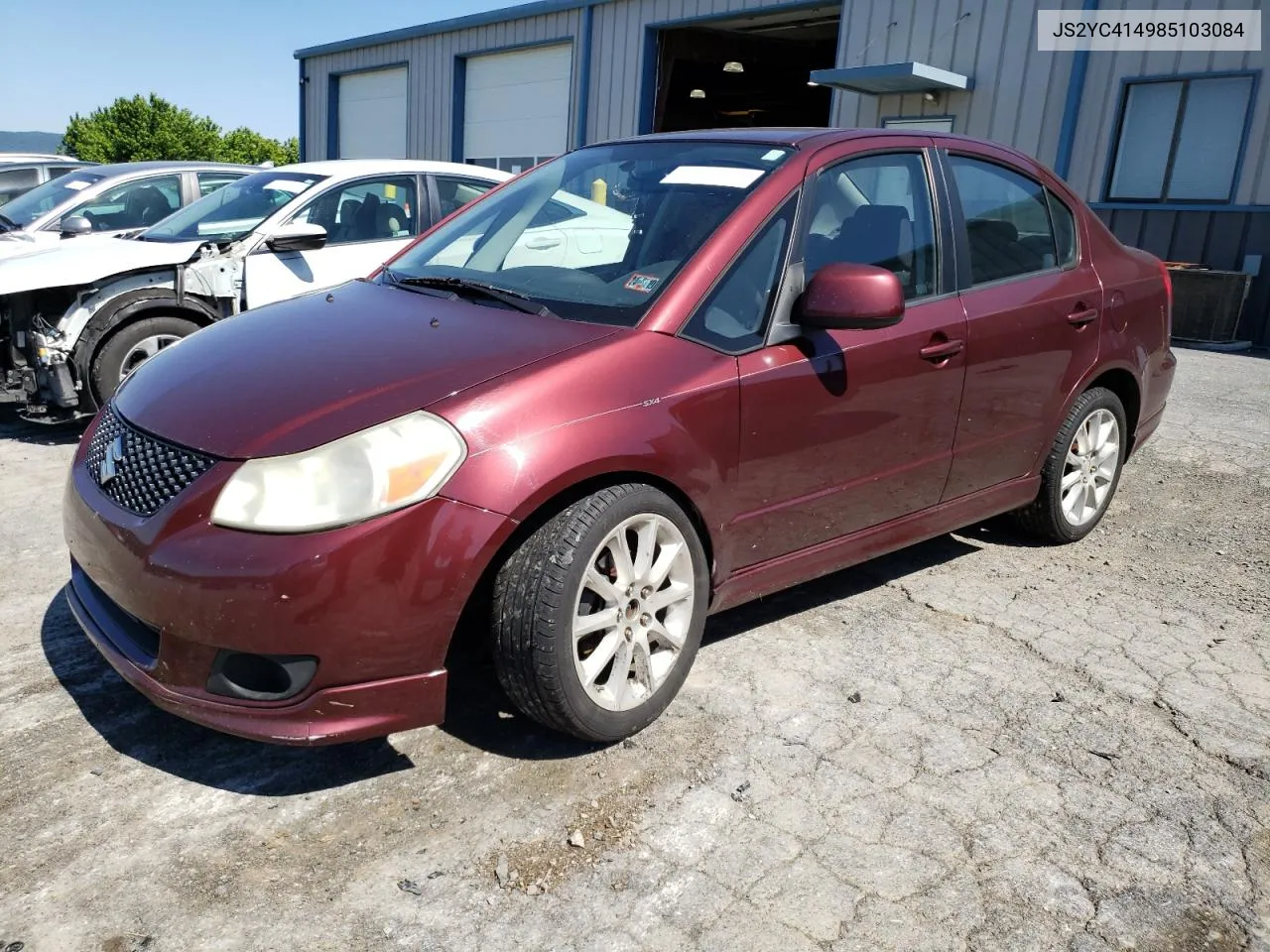 2008 Suzuki Sx4 VIN: JS2YC414985103084 Lot: 57222524