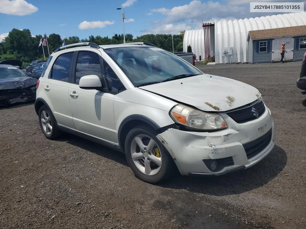 2008 Suzuki Sx4 Touring VIN: JS2YB417885101355 Lot: 58240074