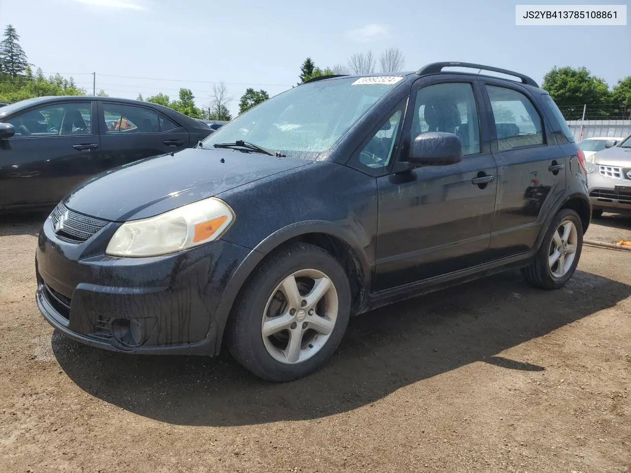 2008 Suzuki Sx4 Base VIN: JS2YB413785108861 Lot: 59992324