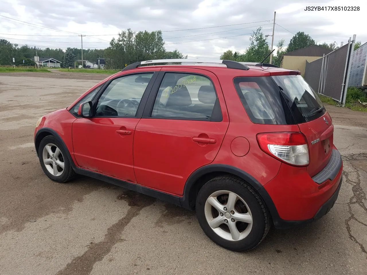 2008 Suzuki Sx4 Touring VIN: JS2YB417X85102328 Lot: 62007004