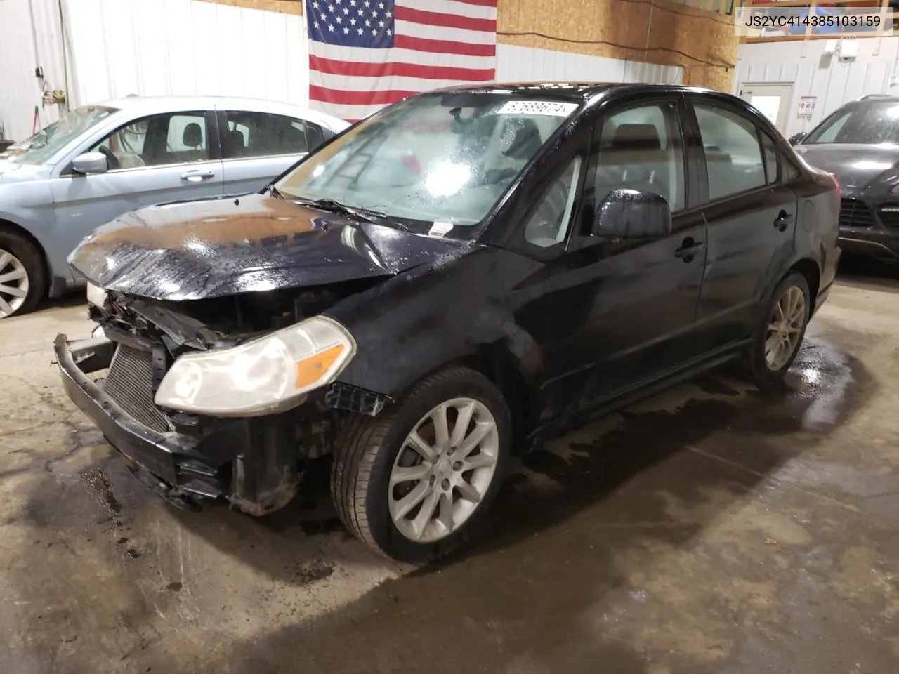 2008 Suzuki Sx4 VIN: JS2YC414385103159 Lot: 62689674