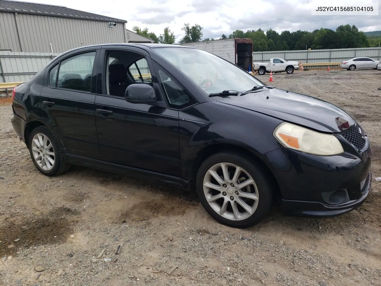 2008 Suzuki Sx4 Convenience VIN: JS2YC415685104105 Lot: 62721464