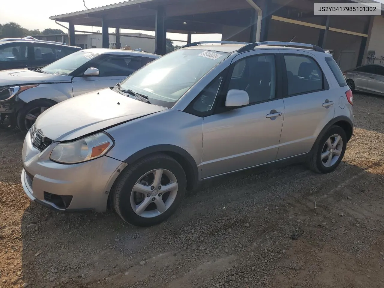 2008 Suzuki Sx4 Touring VIN: JS2YB417985101302 Lot: 70764244