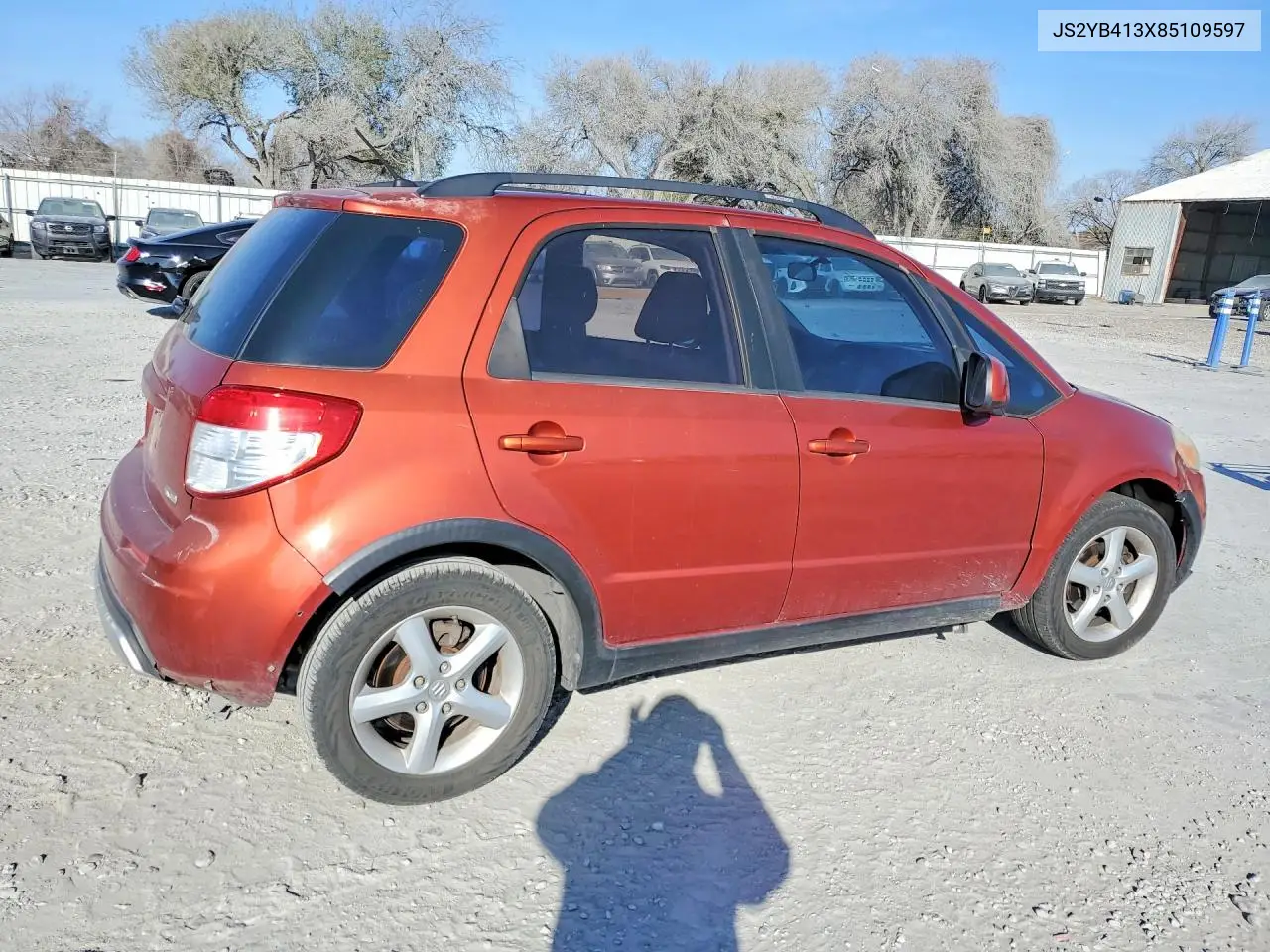 2008 Suzuki Sx4 Base VIN: JS2YB413X85109597 Lot: 78744385