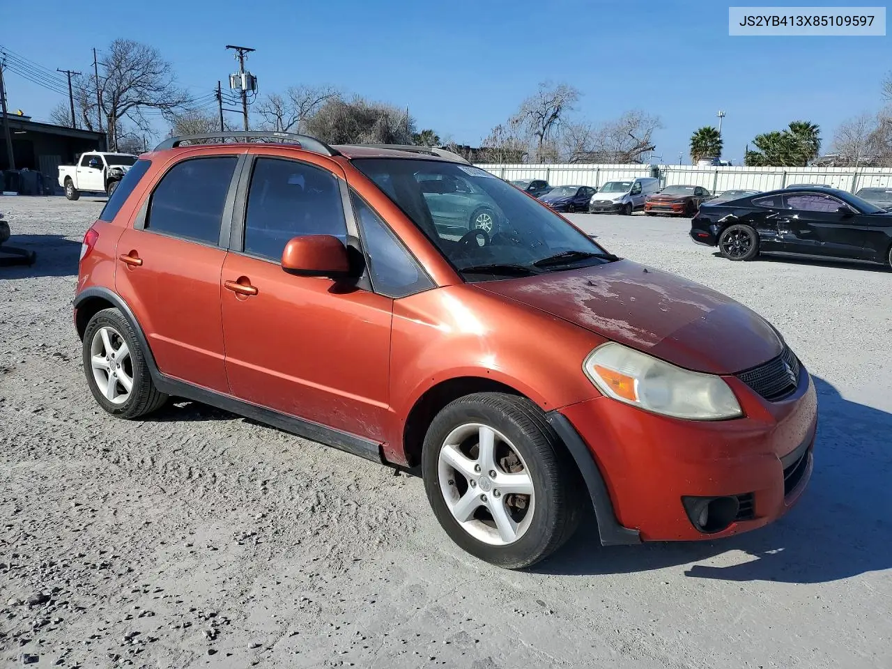 2008 Suzuki Sx4 Base VIN: JS2YB413X85109597 Lot: 78744385