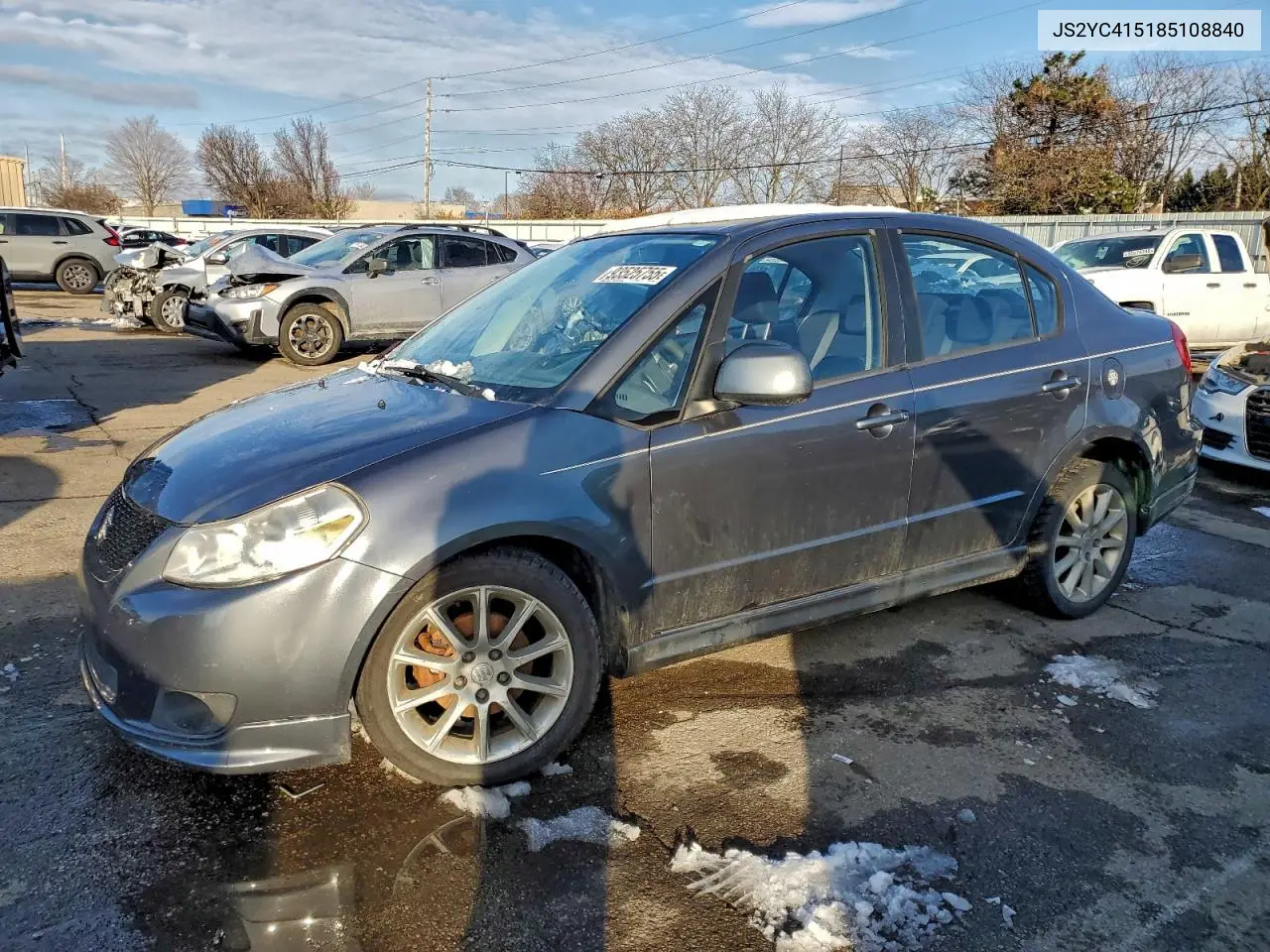JS2YC415185108840 2008 Suzuki Sx4 Convenience
