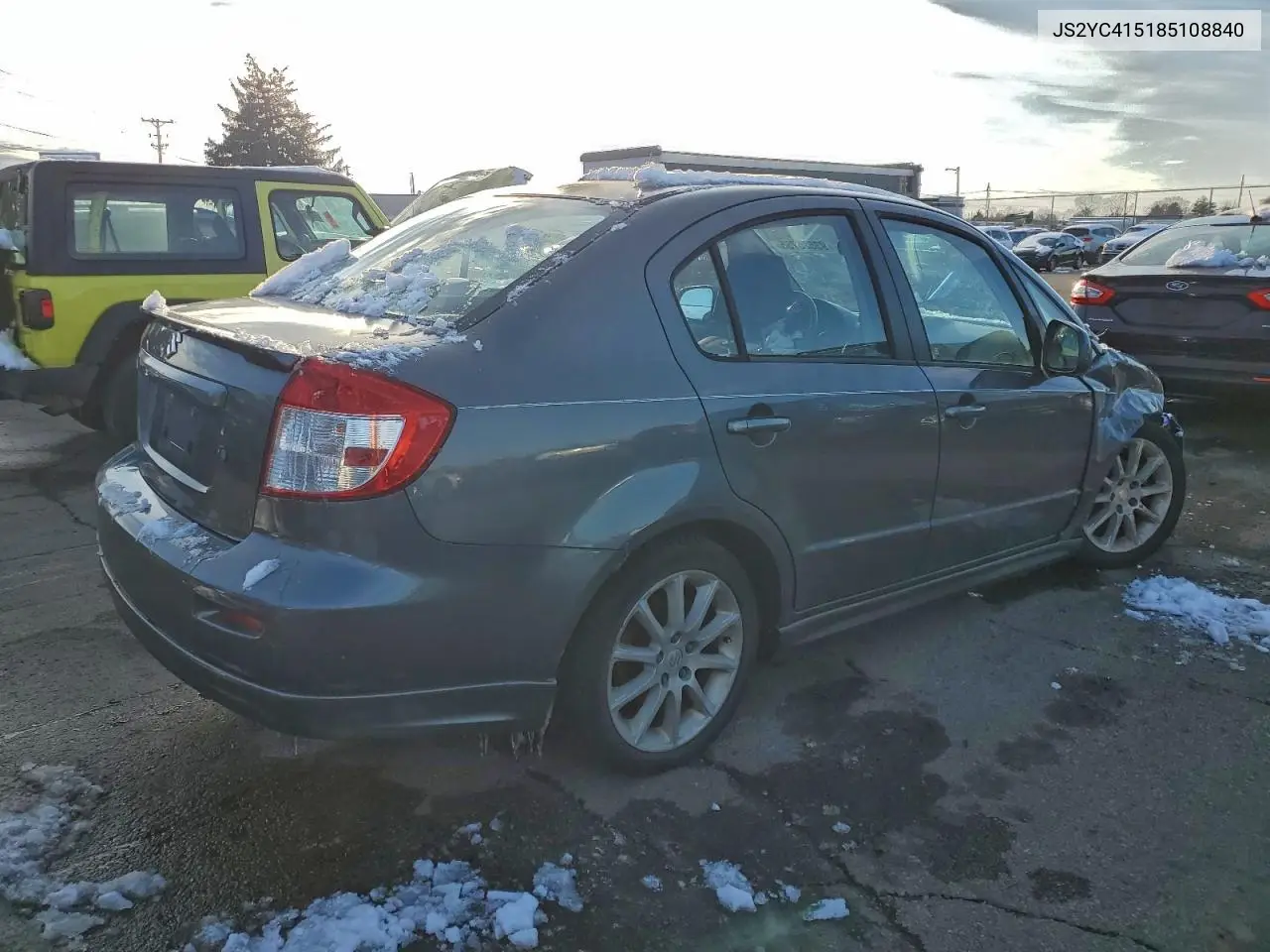 JS2YC415185108840 2008 Suzuki Sx4 Convenience