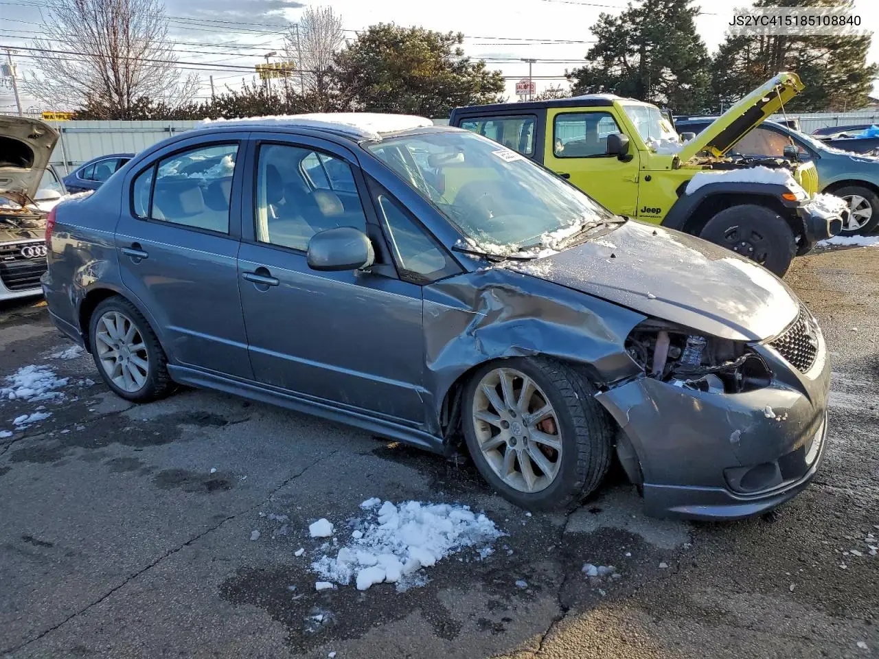 JS2YC415185108840 2008 Suzuki Sx4 Convenience