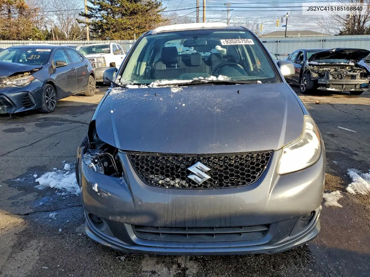 JS2YC415185108840 2008 Suzuki Sx4 Convenience