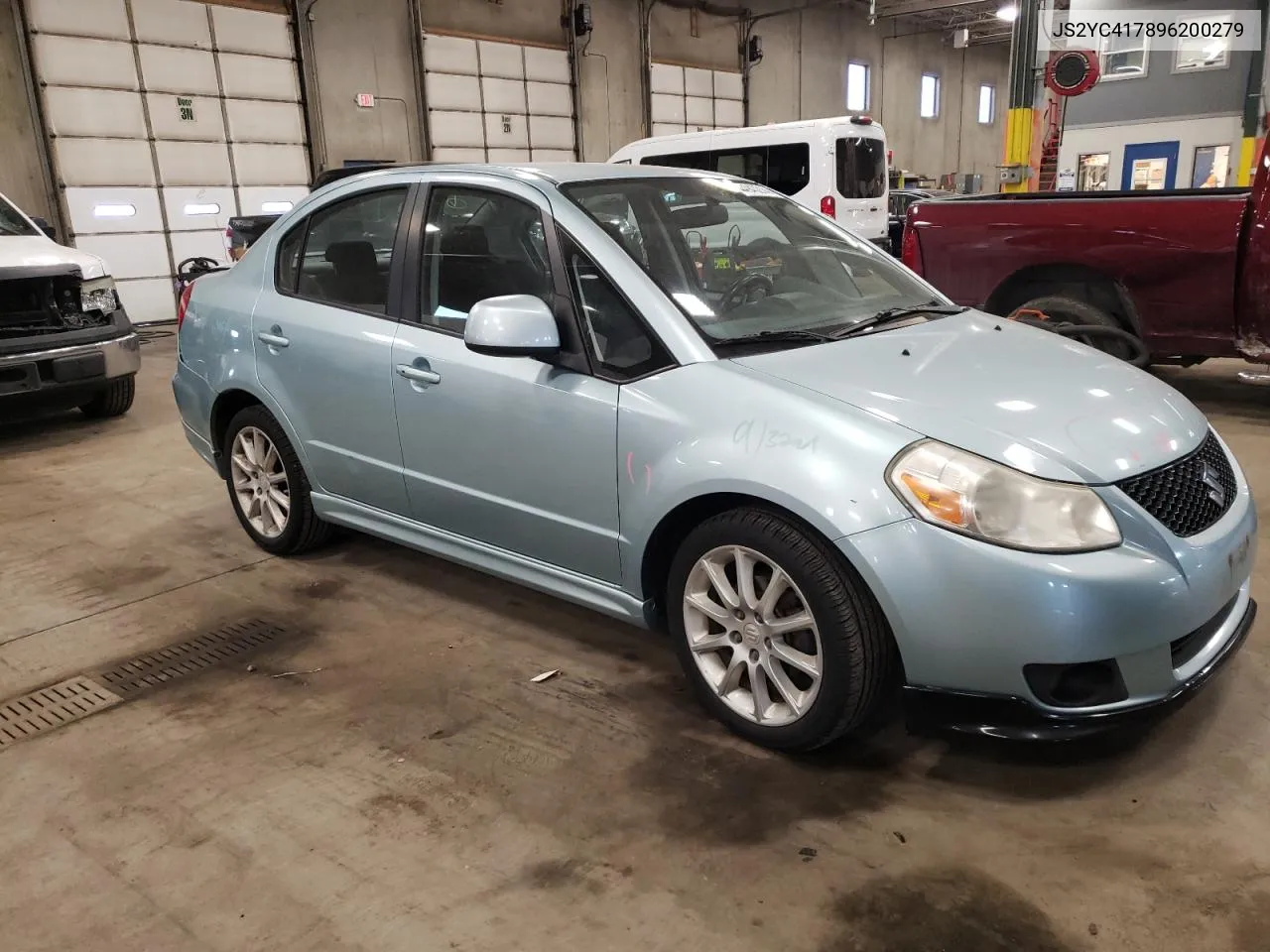 2009 Suzuki Sx4 Touring VIN: JS2YC417896200279 Lot: 44940214