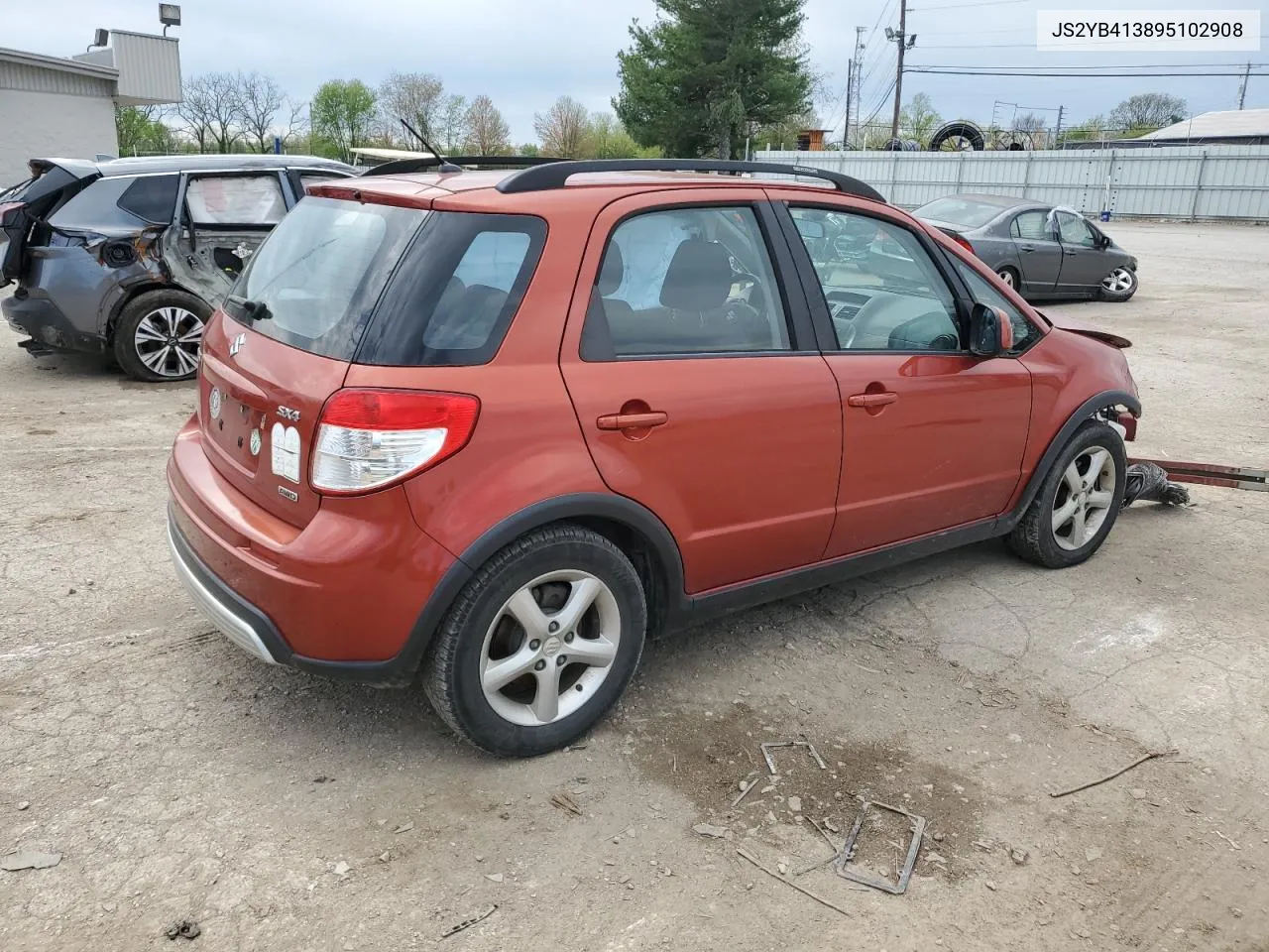 2009 Suzuki Sx4 Technology VIN: JS2YB413895102908 Lot: 51198194