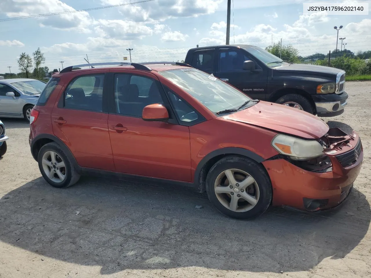 JS2YB417596202140 2009 Suzuki Sx4 Touring