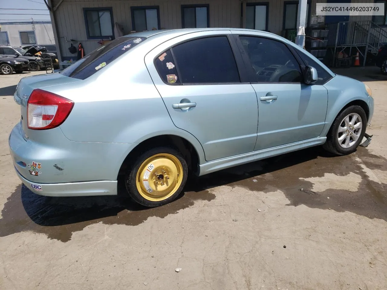 JS2YC414496203749 2009 Suzuki Sx4 Sport