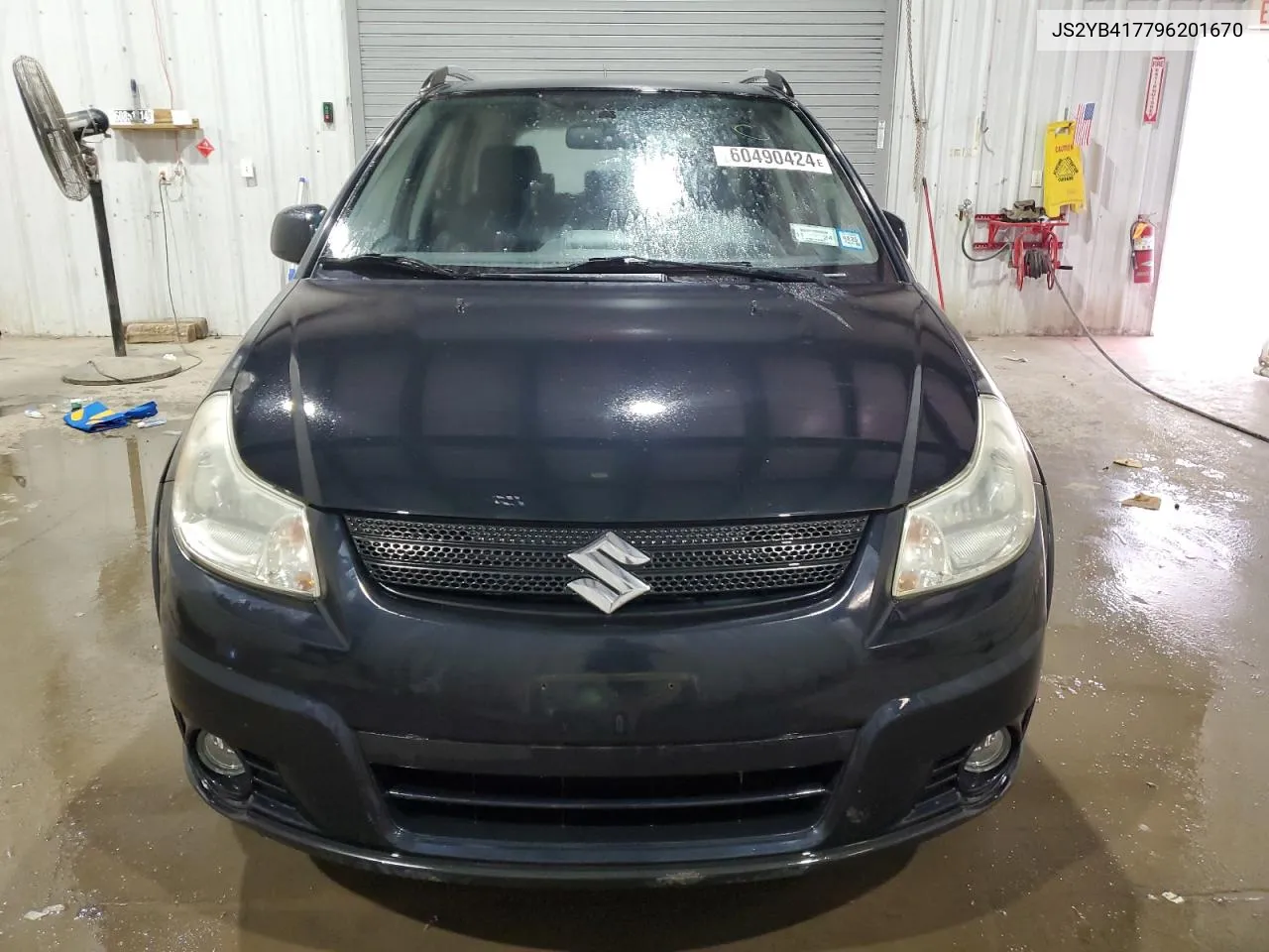 2009 Suzuki Sx4 Touring VIN: JS2YB417796201670 Lot: 60490424