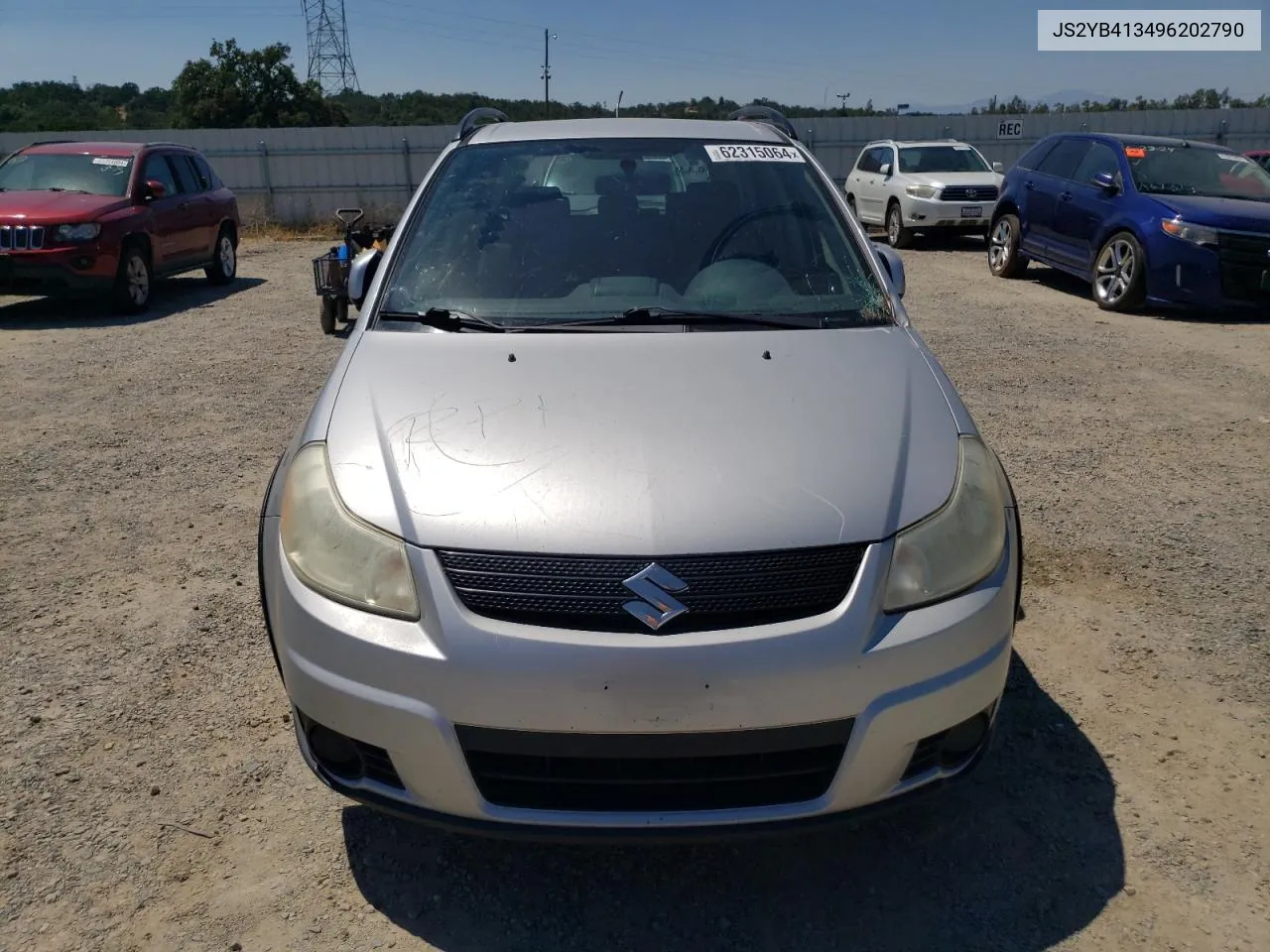 2009 Suzuki Sx4 Technology VIN: JS2YB413496202790 Lot: 62315064