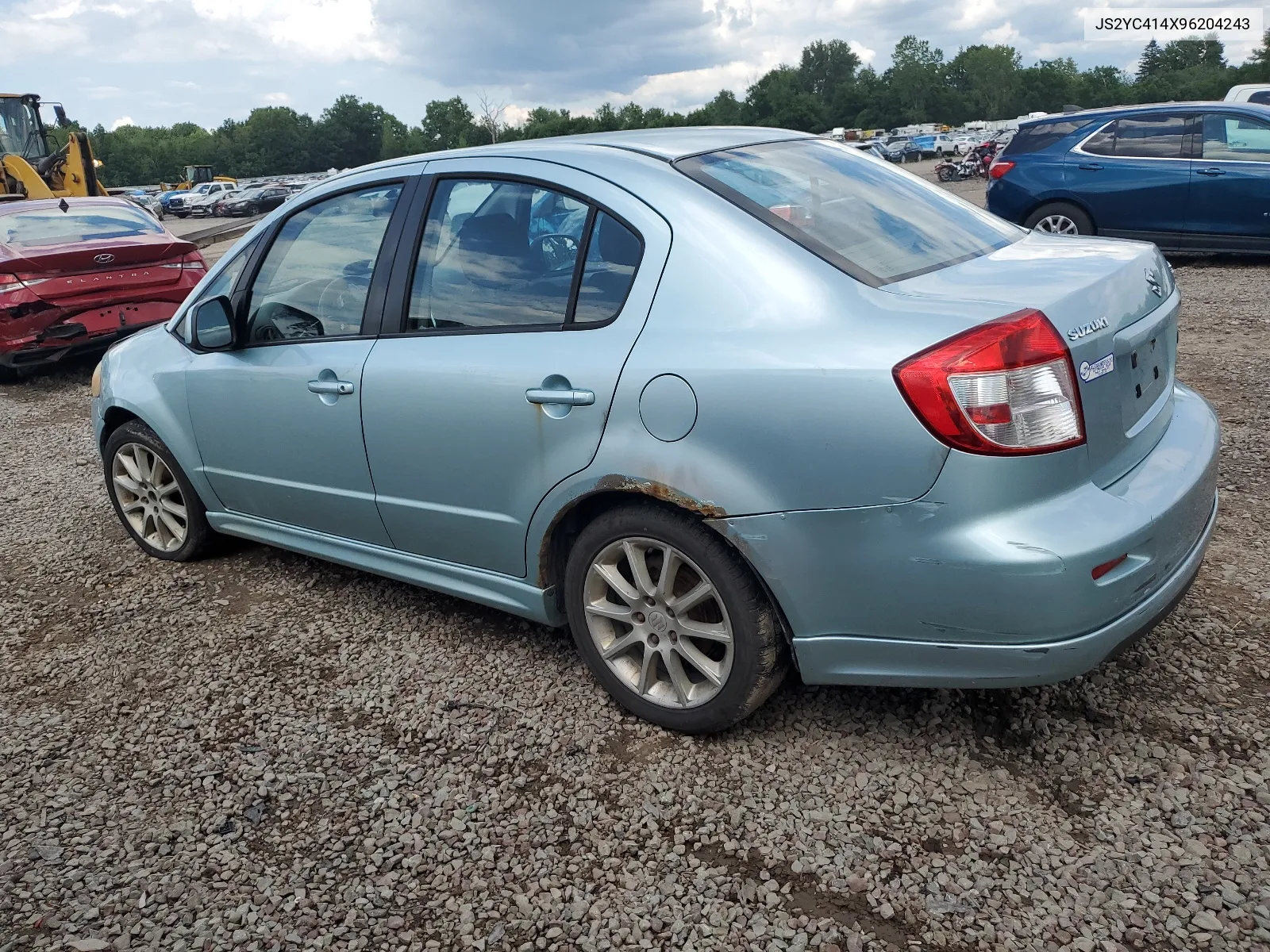 2009 Suzuki Sx4 Sport VIN: JS2YC414X96204243 Lot: 62476604