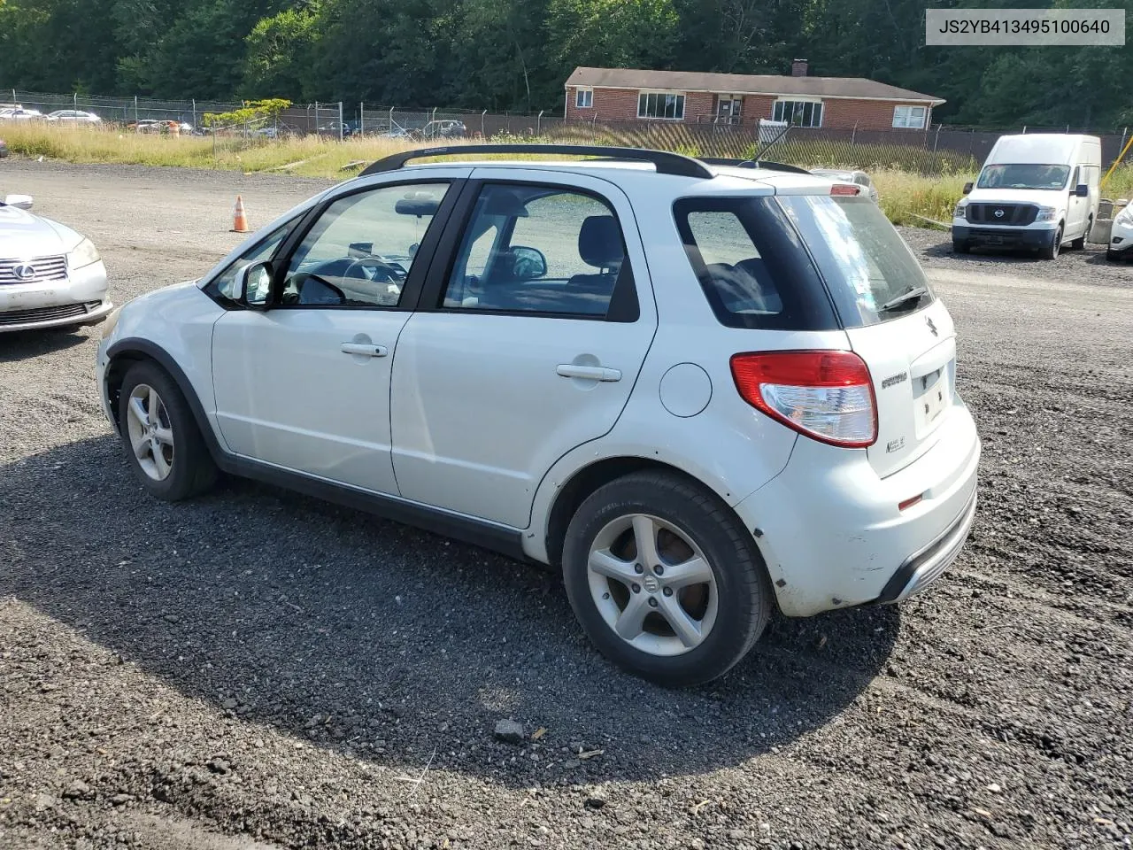 2009 Suzuki Sx4 Technology VIN: JS2YB413495100640 Lot: 62818554