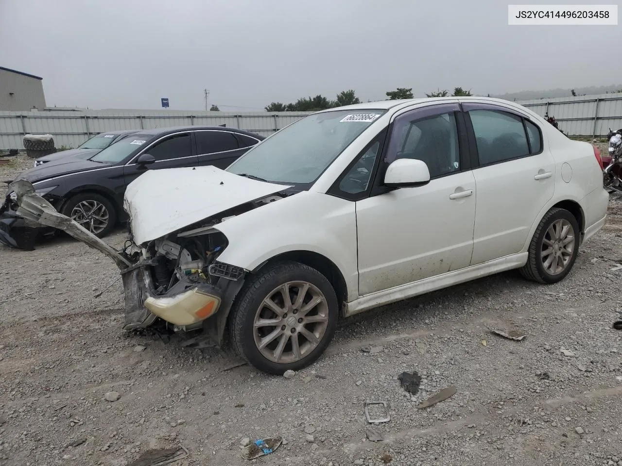 2009 Suzuki Sx4 Sport VIN: JS2YC414496203458 Lot: 66228864