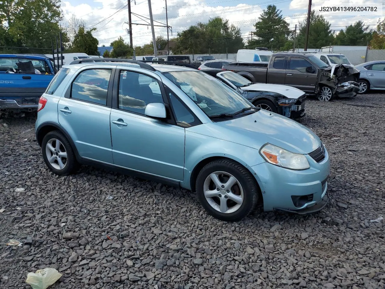 2009 Suzuki Sx4 Technology VIN: JS2YB413496204782 Lot: 72465064