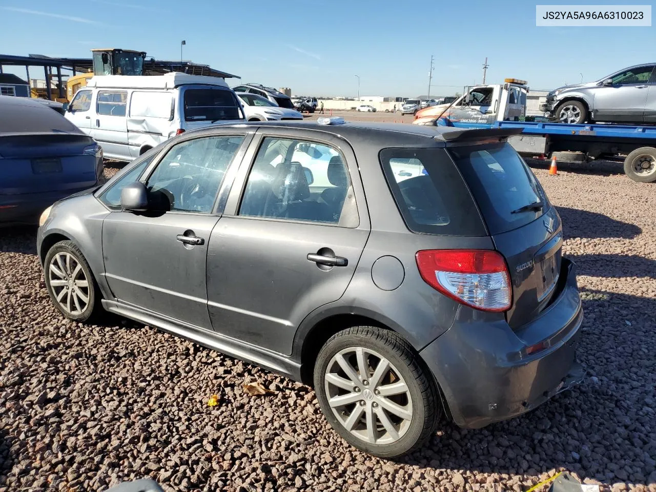 2010 Suzuki Sx4 Sport VIN: JS2YA5A96A6310023 Lot: 39518154